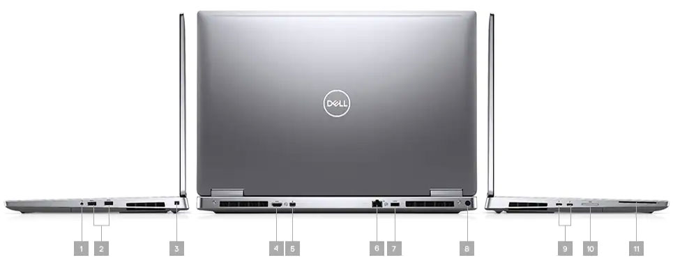 Refurbished: DELL Precision Intel Core i7 9th Gen 17.3